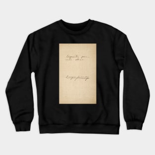 Enrique Granados | Notebook Crewneck Sweatshirt